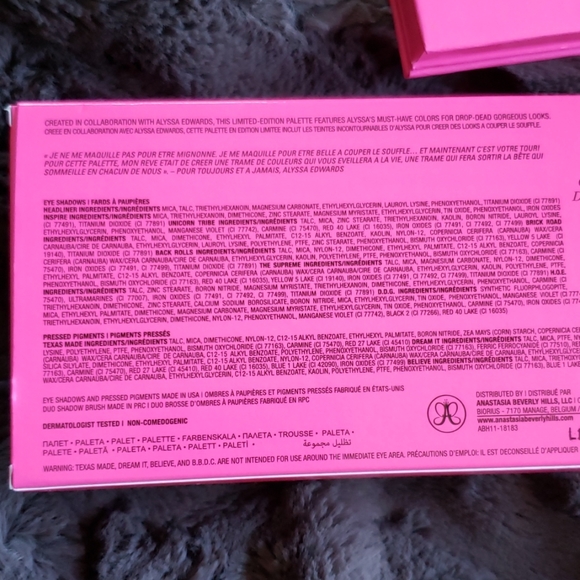 Anastasia Alyssa Edwards eyeshadow palette NEW - Picture 5 of 6
